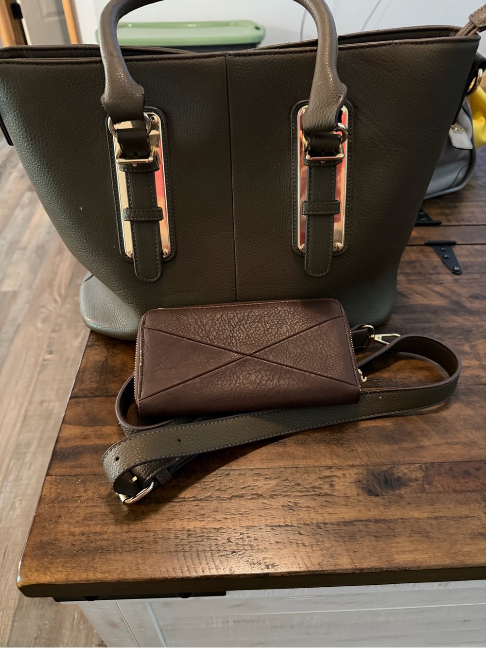 Charming Charlie Tote Bag with Wallet - Classic Carry